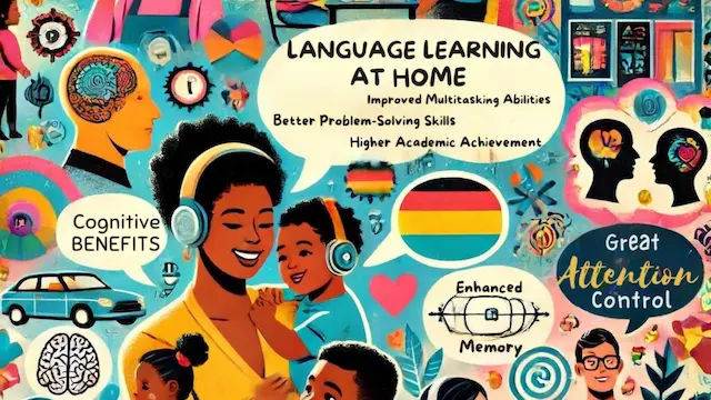 language learning for bilinguals and Trilingual and its cognitive benefits. Bilingual and Trilingual Learning at home